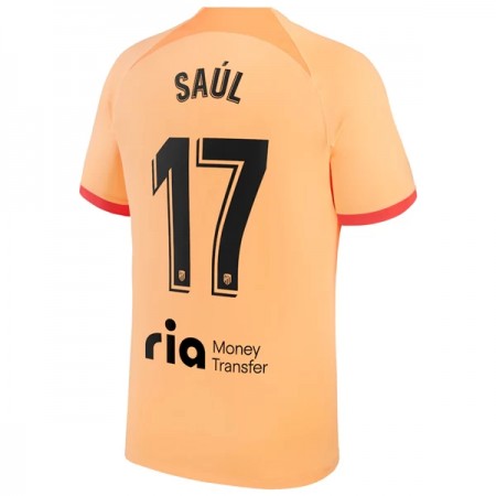 Goedkope Atlético Madrid Saul 17 Third Shirt 2022-23 Goedkope Atlético Madrid Saul 17 Third Shirt 2022-23